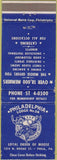 Matchbook Cover - Matchbook Cover Moose Lodge Philadelphia PA