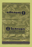 Matchbook Cover - Intrupa Fork Lift Parts Chicago IL  40 Strike