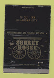 Matchbook Cover - Surrey House Houston TX IMPRINT WEAR 40 Strike