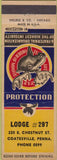 Matchbook Cover - Matchbook Cover Moose Lodge Coatesville PA