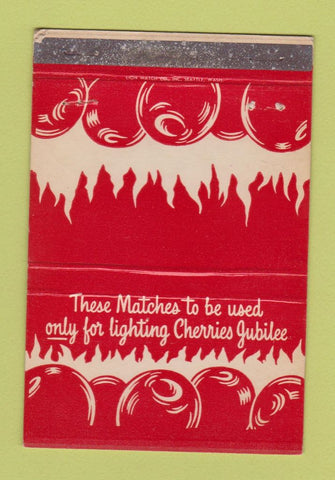 Matchbook Cover - Cherry Growers Jubilee Yakima WA WEAR 40 Strike