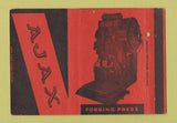 Matchbook Cover - AJAX Forging Press Cleveland OH Chicago 40 Strike