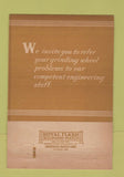 Matchbook Cover - Bancroft Hickey Manufacturing Grinding Bristol PA 40 Strike