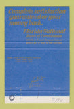 Matchbook Cover - Florida National Bank Coral Gables FL Wm Hilliard 40 Strike