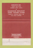 Matchbook Cover - Roundhouse Gandy Daneers Warren MI 40 Strike