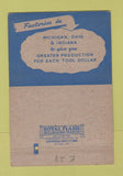Matchbook Cover - TEC Equipment Detroit MI 40 Strike