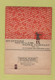 Matchbook Cover - McIntosh Paper Company Chicago IL 40 Strike