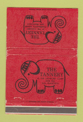 Matchbook Cover - The Tannery San Francisco CA 40 Strike