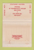 Matchbook Cover - The Tannery San Francisco CA 40 Strike