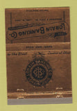 Matchbook Cover - Lorain Banking Company Lorain OH 40 Strike
