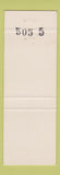Matchbook Cover - Mothers Day Restaurant Berwyn IL