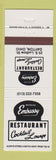 Matchbook Cover - Moraine Embassy Restaurant Dayton OH