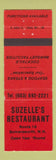 Matchbook Cover - Suzelle's Restaurant Somersworth NH