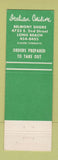 Matchbook Cover - Di Piazza Italian Restaurant Long Beach Belmont Shore CA