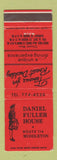 Matchbook Cover - Daniel Fuller House Middleton MA