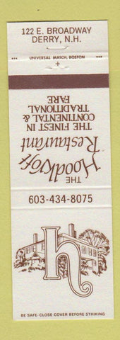 Matchbook Cover - Hoodkroft Restaurant Derry NH