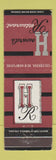 Matchbook Cover - Howardl's Restaurant Colebrook NH