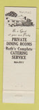 Matchbook Cover - Peerless Mill Inn Miamisburg OH