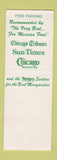 Matchbook Cover - Mi Pueblo Mexican Restaurant Chicago IL