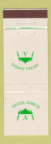Matchbook Cover - Hotel Amigo