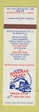 Matchbook Cover - Sandman Plaza Truck Stop Bordentown NJ