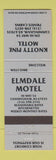Matchbook Cover - Knotty Pine Motel Cunningham KS Elmdale Motel