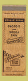 Matchbook Cover - Gardner's Steak House Jackson MI