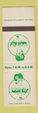 Matchbook Cover - Quincy Restaurant Grand Junction Colorado girlie