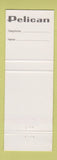 Matchbook Cover - Pelican Miami Beach FL