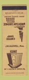 Matchbook Cover - Hotel Adams Denver Colorado