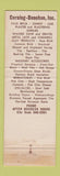 Matchbook Cover - Corning Donohue Building Materials St Paul MN