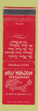 Matchbook Cover - New Dragon Chinese Restaurant Hempstead LI NY