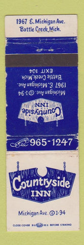 Matchbook Cover - Countryside Inn Battle Creek MI WEAR