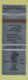 Matchbook Cover - Four Flames Restaurant Fayetteville NC