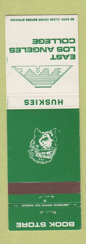 Matchbook Cover - East Los Angeles College Huskies CA
