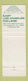 Matchbook Cover - East Los Angeles College Huskies CA