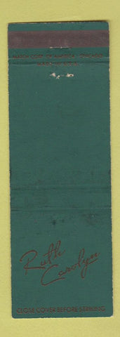 Matchbook Cover - Ruth Carolyn Salon WEAR