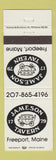 Matchbook Cover - Jameson Tavern Freeport ME