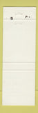 Matchbook Cover - Tall Palms Motel Raymondville TX