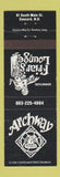 Matchbook Cover - Archway Friar's Lounge Concord NH