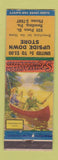 Matchbook Cover - Upside Down Store Reading PA WEAR
