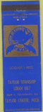 Matchbook Cover - Matchbook Cover Moose Lodge Taylor Center MI