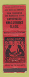 Matchbook Cover - Toy's Chinatown Restaurant Chinese Milwaukee WI WEAR