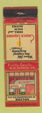 Matchbook Cover - Adams House Restaurant Boston MA WEAR