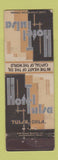 Matchbook Cover - Hotel Tulsa OK Deco WEAR