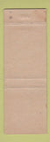 Matchbook Cover - Wing's Inn Madison WI