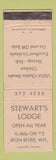 Matchbook Cover - Stewart's Lodge Iron River WI WEAR