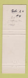 Matchbook Cover Country Revue Restaurant Florence Georgetown Colorado? hillbilly