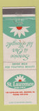 Matchbook Cover - St Lawrence Dairy Reading PA WEAR