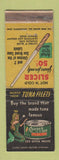 Matchbook Cover - Chicken of the Sea Tuna girlie WORN